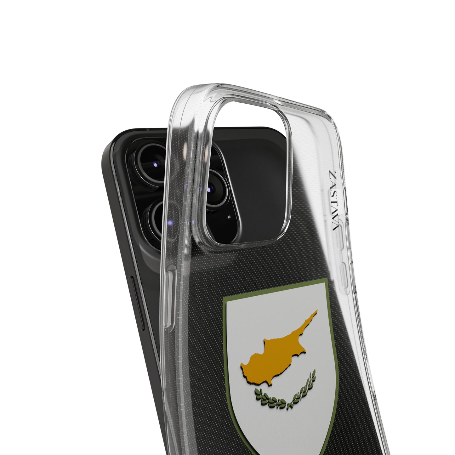 Cyprus Case iPhone 14 Pro Max Shield Emblem