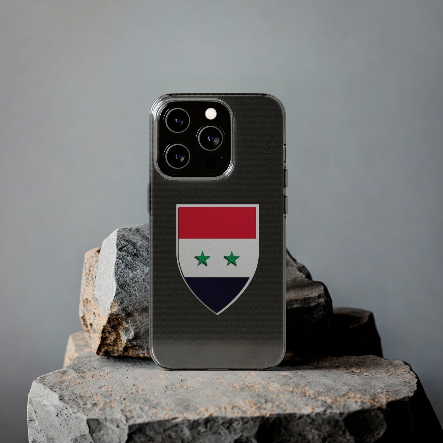 Syria Case iPhone 14 Pro Shield Emblem