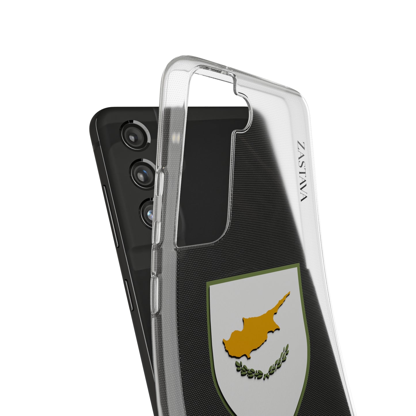 Cyprus Case Samsung Galaxy S21 FE Shield Emblem