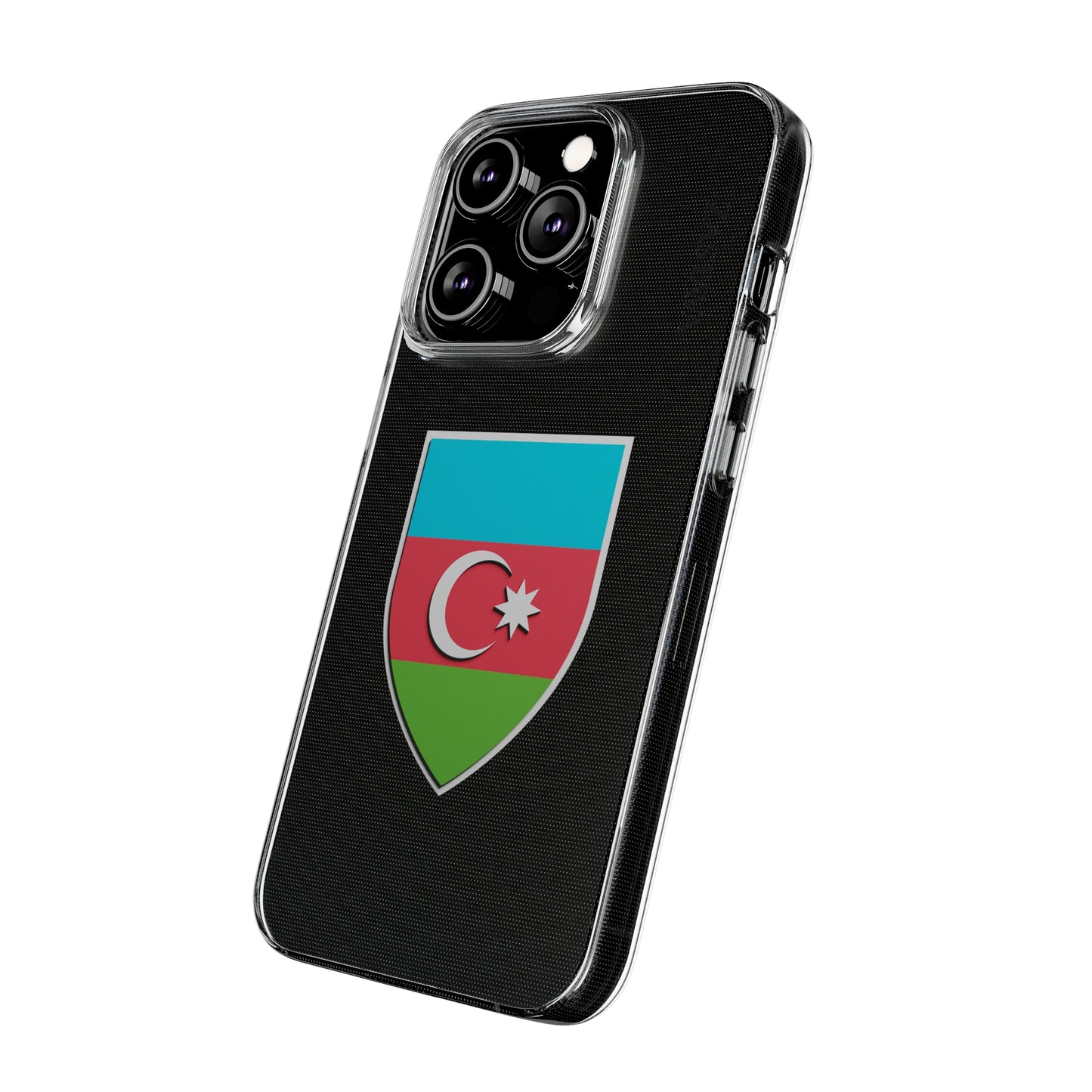 Azerbaijan Case iPhone 14 Pro Shield Emblem