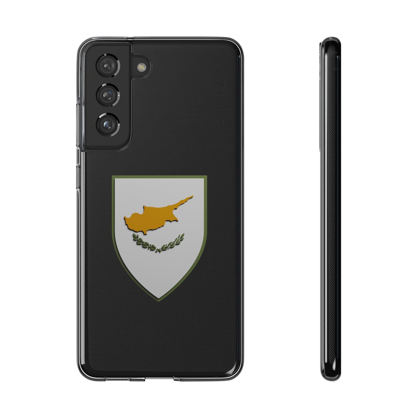 Cyprus Case Samsung Galaxy S21 FE Shield Emblem