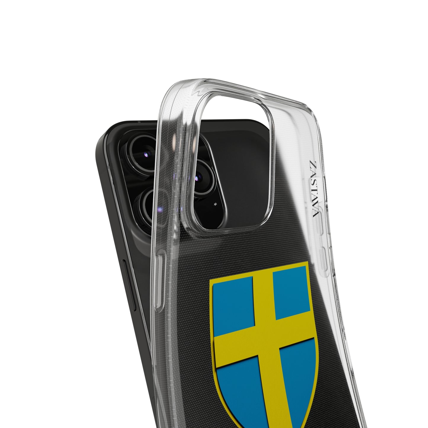 Sweden Case iPhone 14 Pro Max Shield Emblem