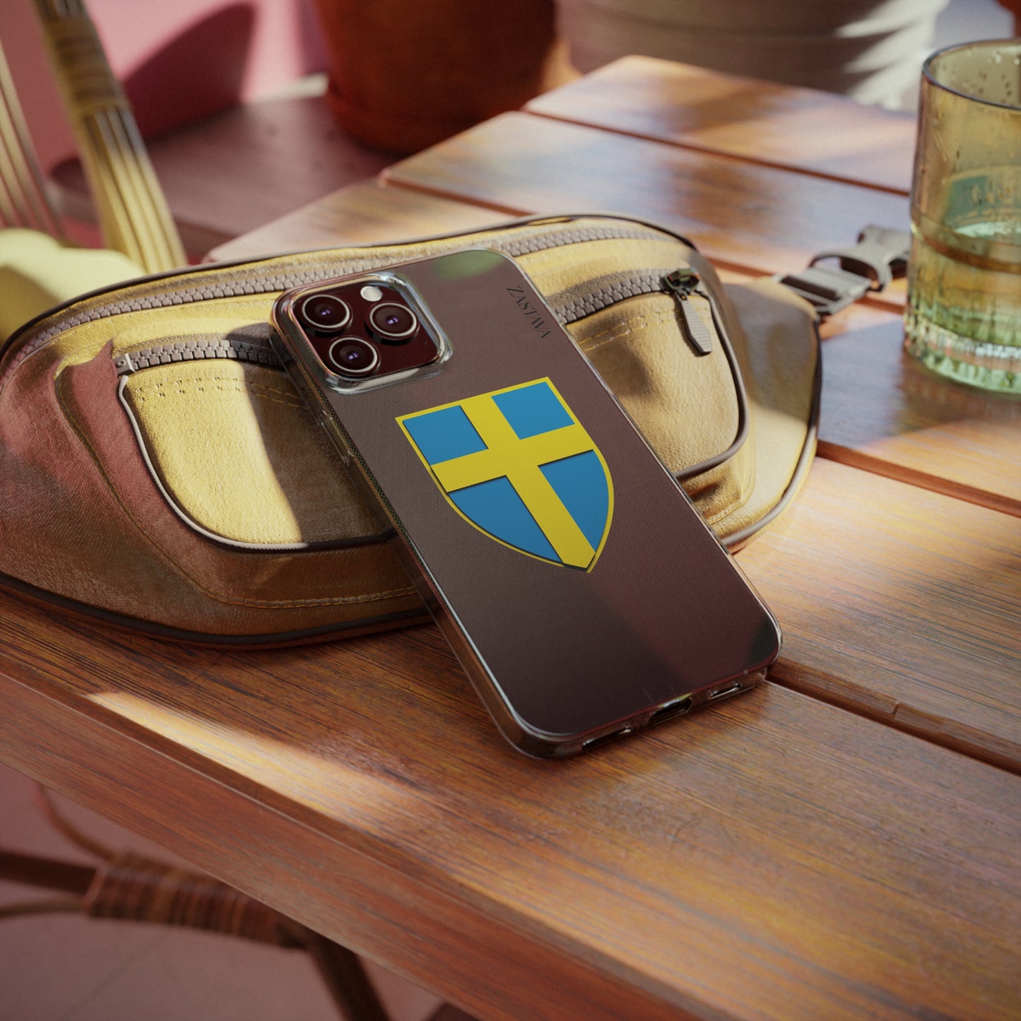 Sweden Case iPhone 13 Pro Max Shield Emblem