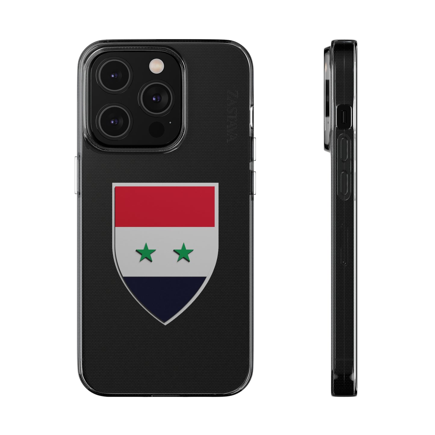 Syria Case iPhone 14 Pro Shield Emblem