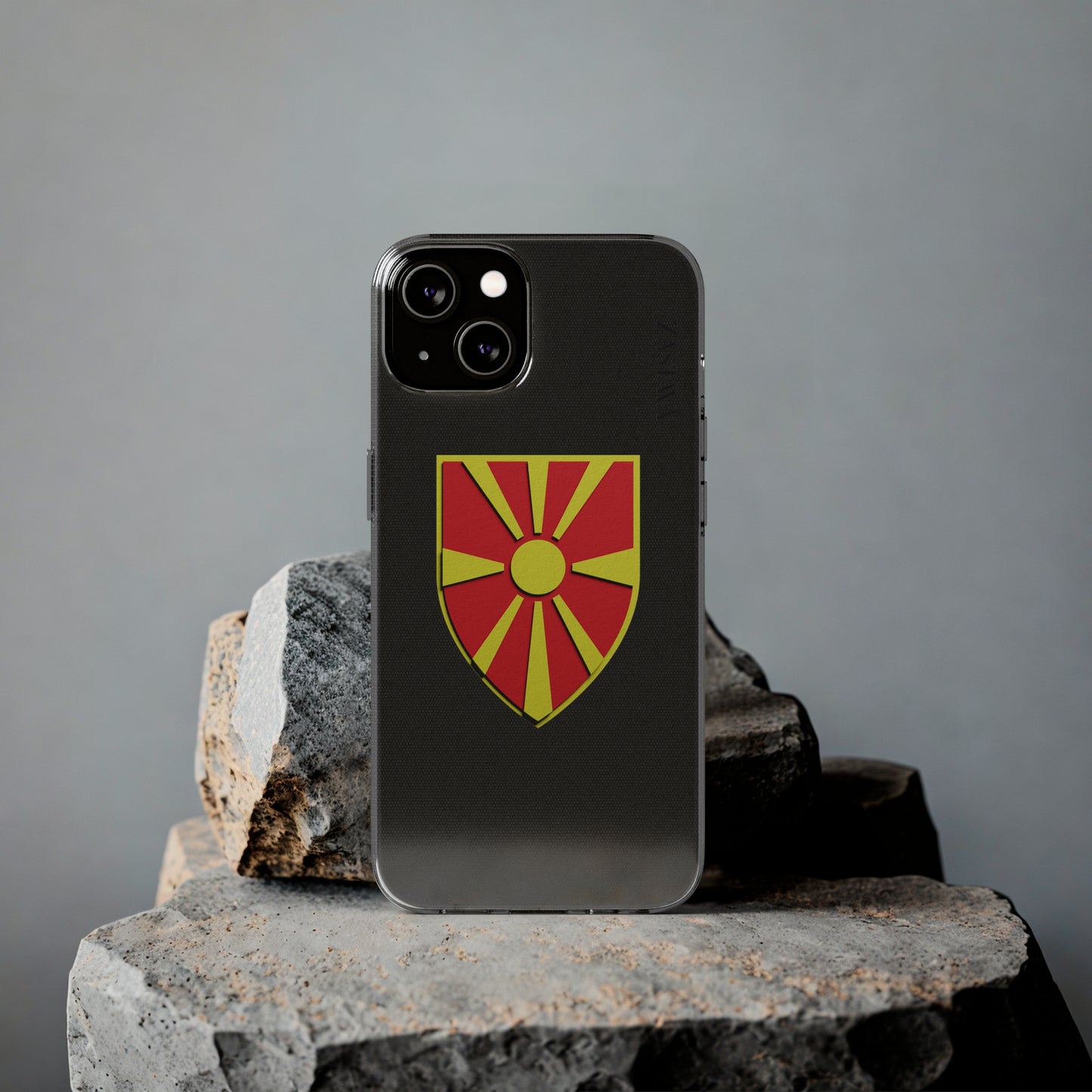 North Macedonia Case iPhone 14 Shield Emblem