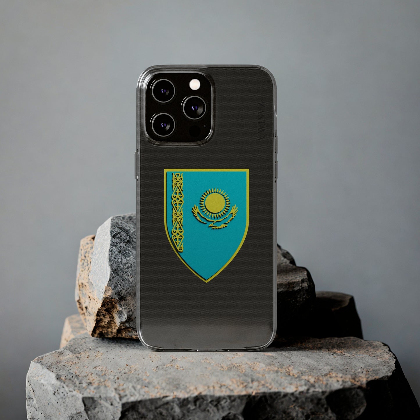 Kazakhstan Case iPhone 14 Pro Max Shield Emblem