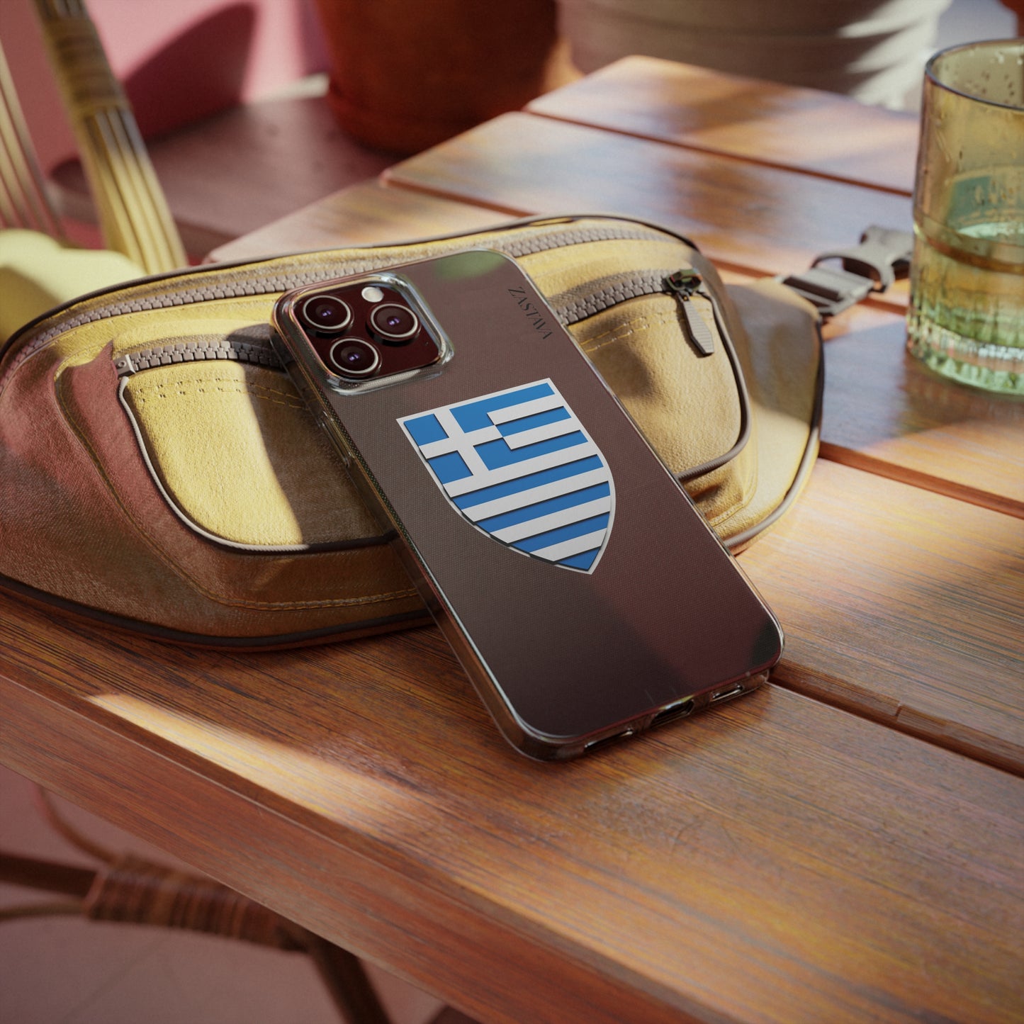 Greece Case iPhone 13 Pro Max Shield Emblem