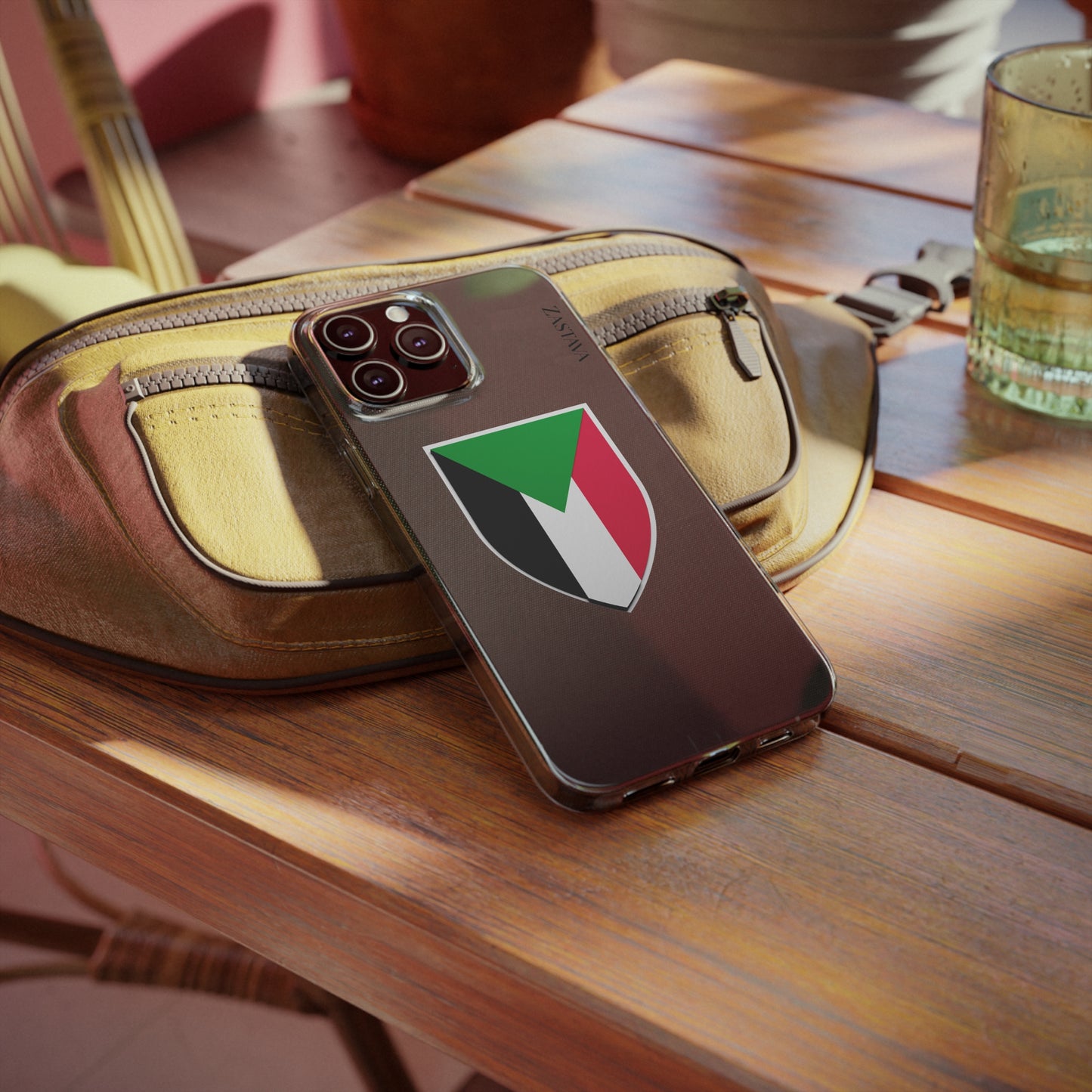 Sudan Case iPhone 13 Pro Max Shield Emblem