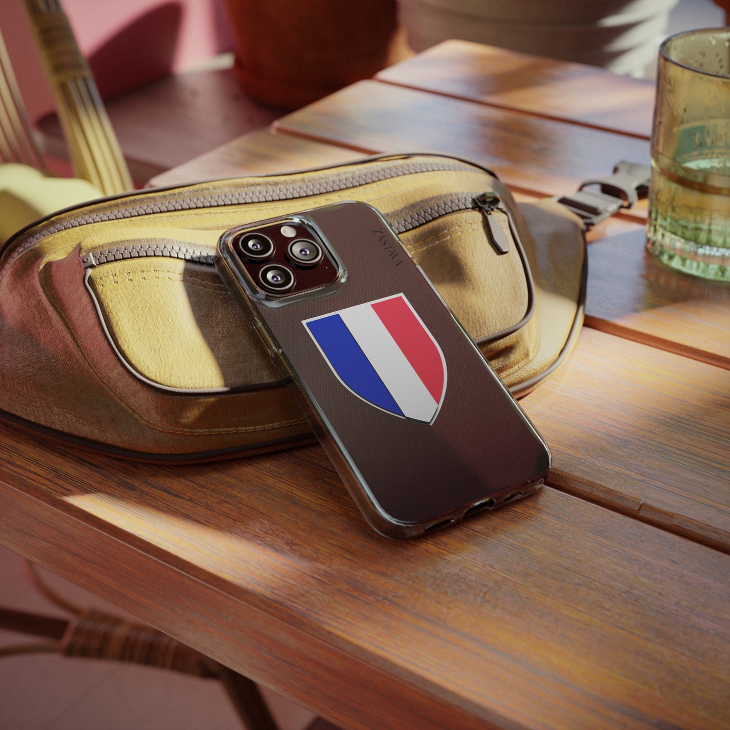 France Case iPhone 13 Pro Shield Emblem