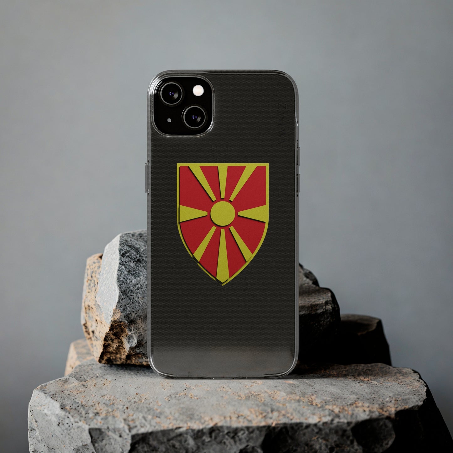 North Macedonia Case iPhone 14 Plus Shield Emblem