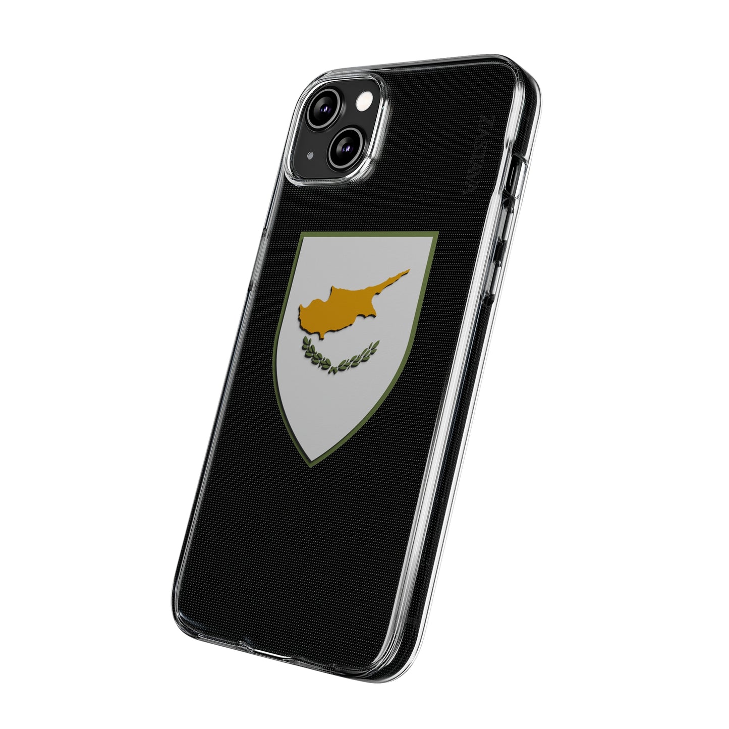 Cyprus Case iPhone 14 Plus Shield Emblem