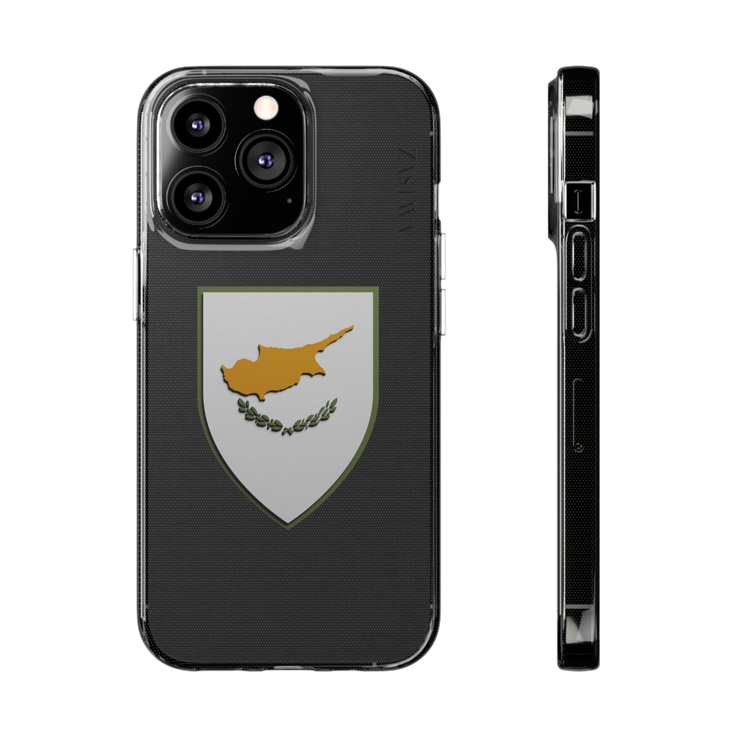 Cyprus Case iPhone 13 Pro Shield Emblem