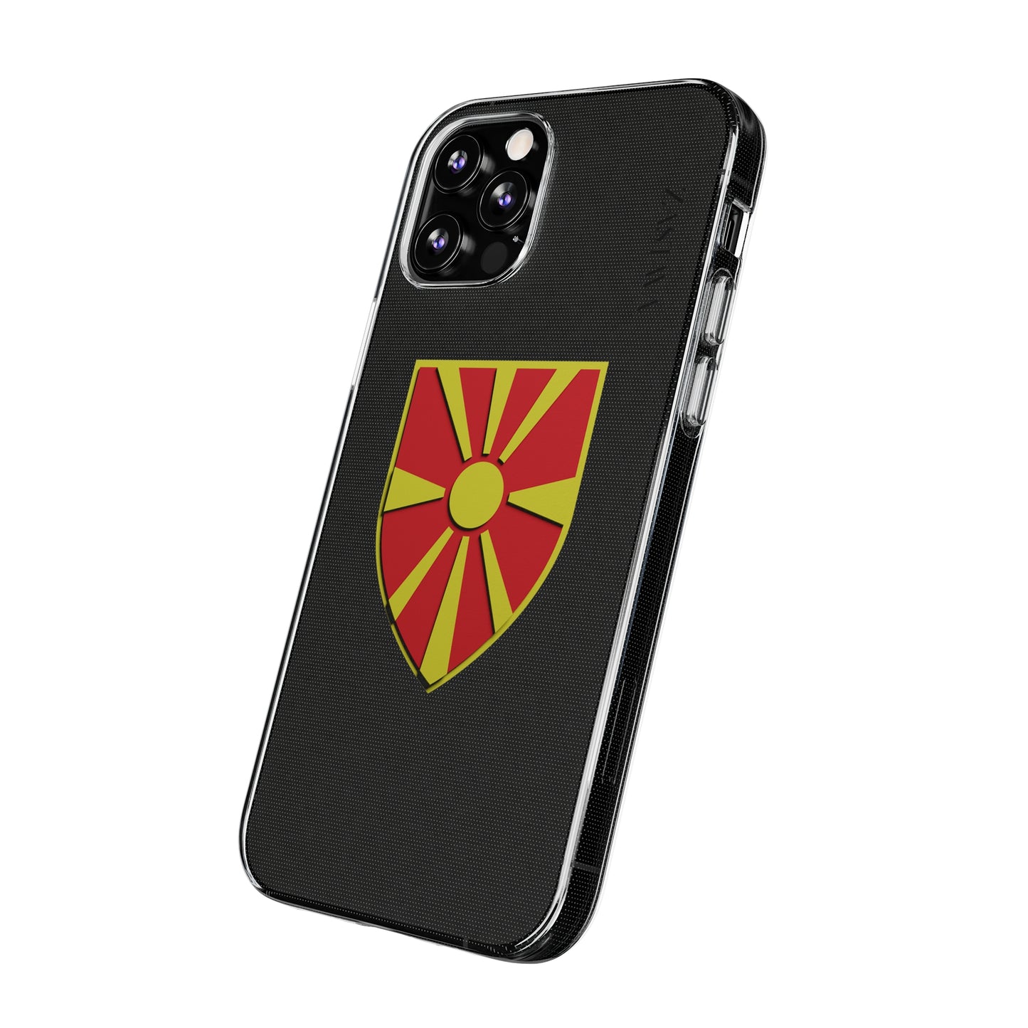 North Macedonia Case iPhone 12/12 Pro Shield Emblem