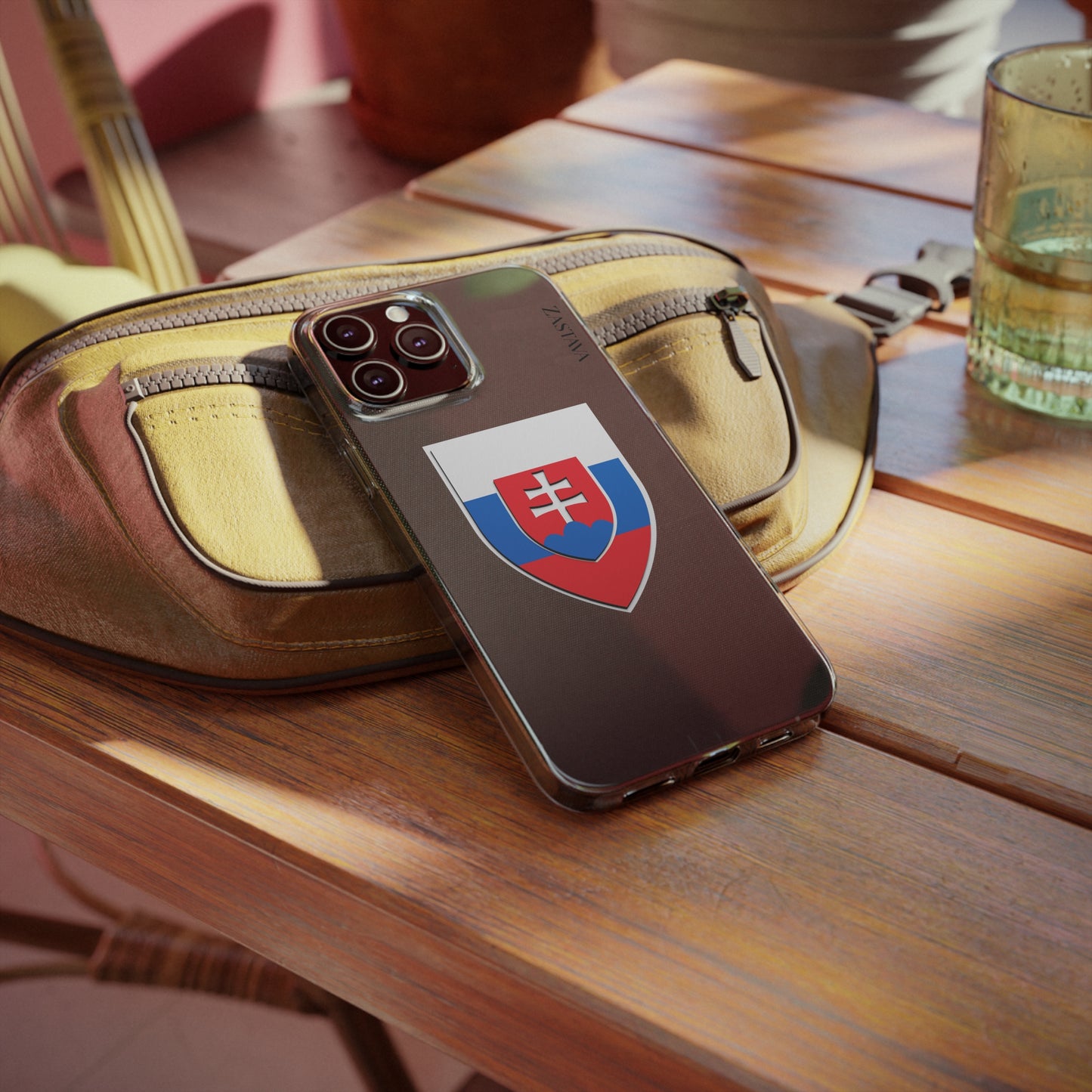 Slovakia Case iPhone 13 Pro Max Shield Emblem