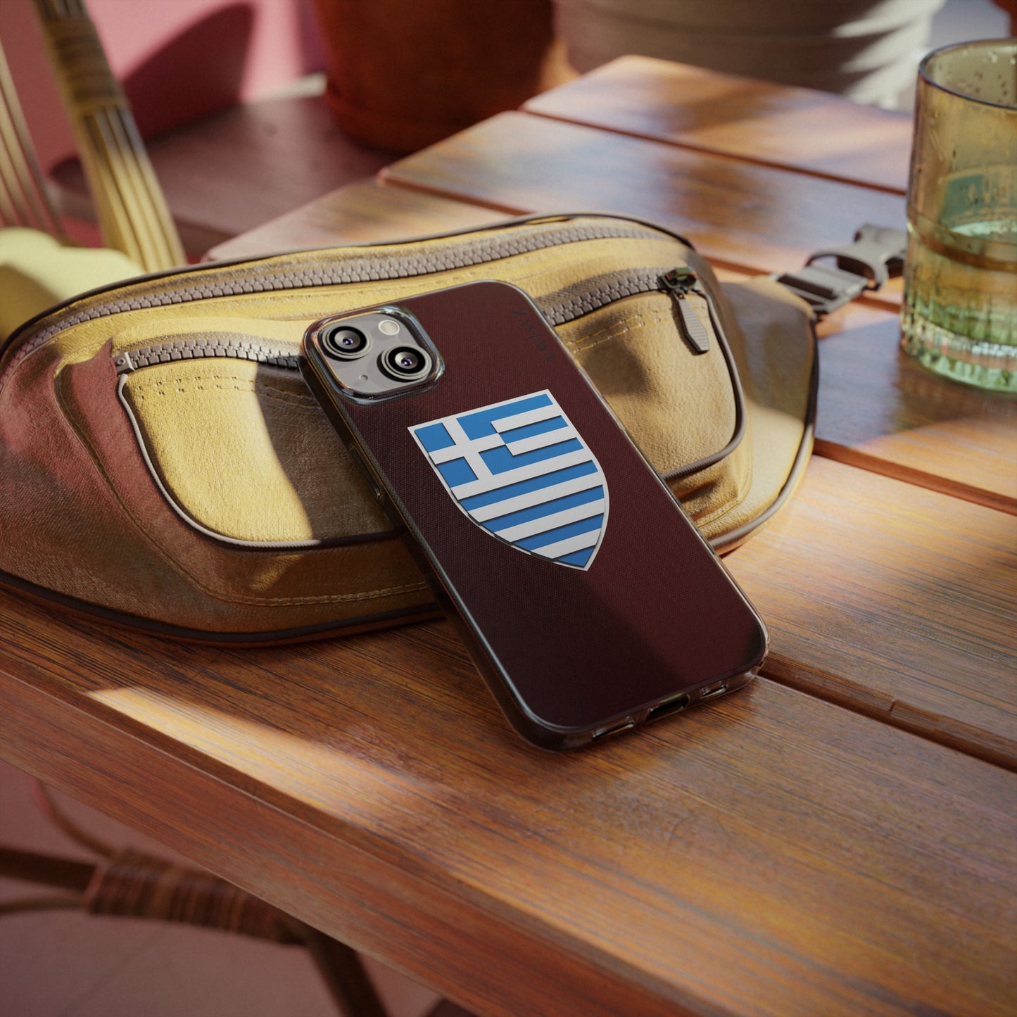 Greece Case iPhone 13 Shield Emblem