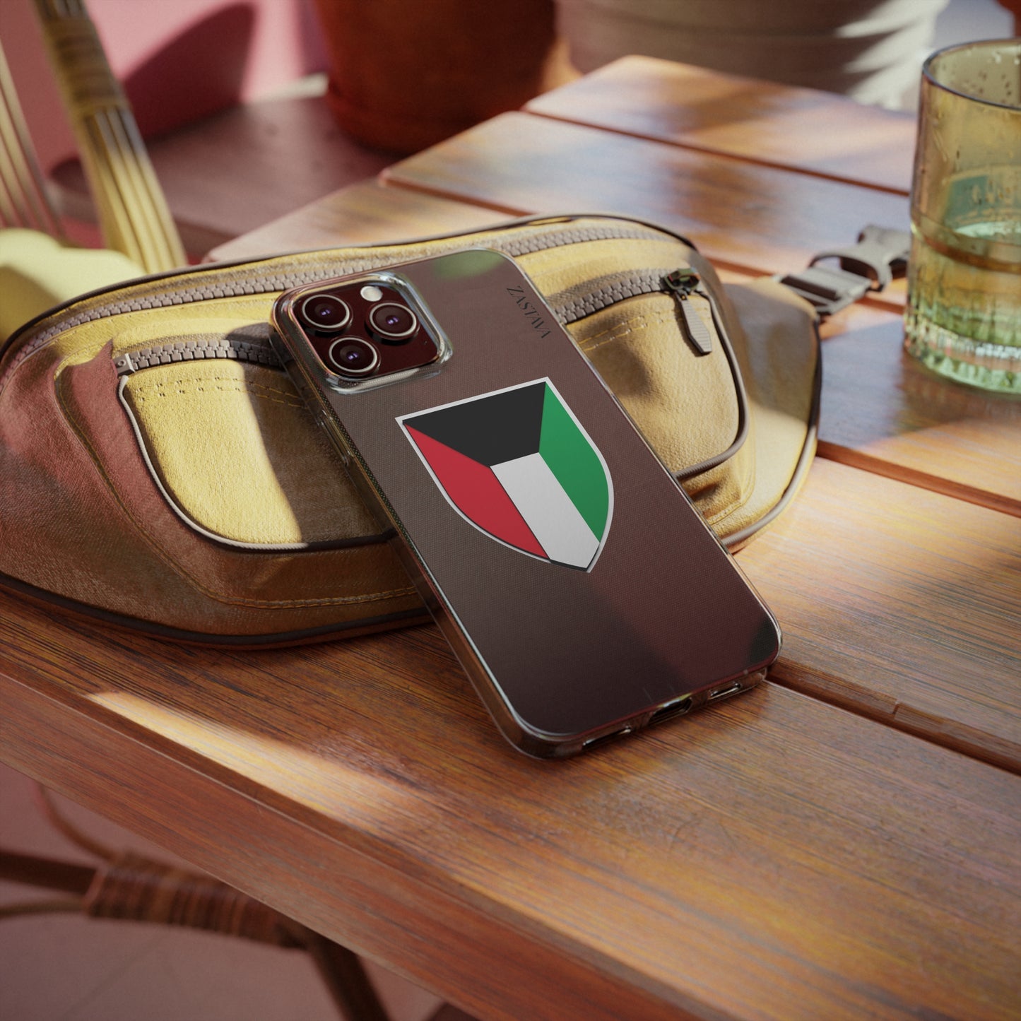 Kuwait Case iPhone 13 Pro Max Shield Emblem