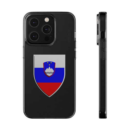 Slovenia Case iPhone 14 Pro Shield Emblem