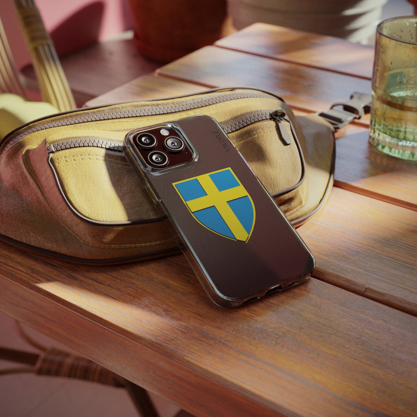 Sweden Case iPhone 13 Pro Shield Emblem