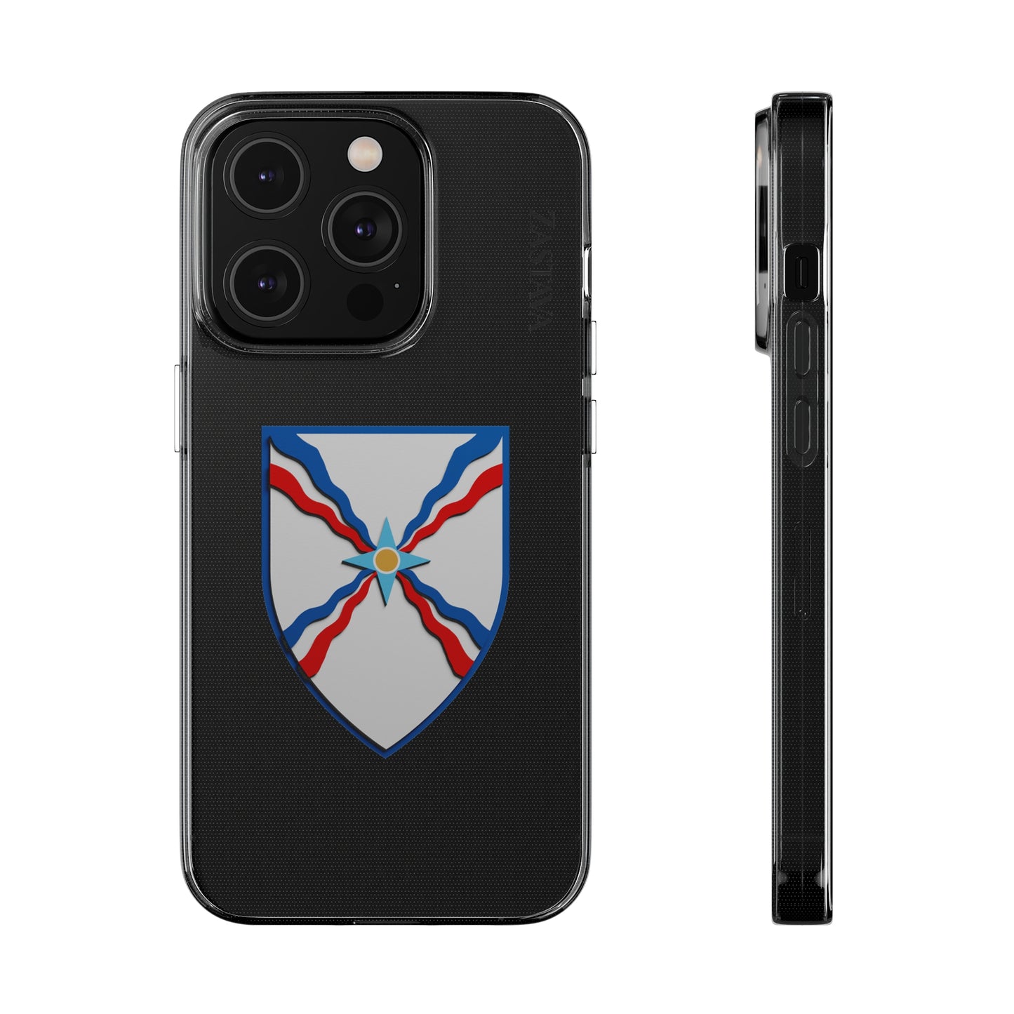 Assyria Case iPhone 14 Pro Shield Emblem