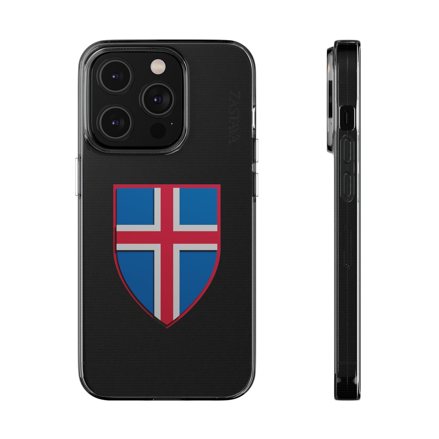 Iceland Case iPhone 14 Pro Shield Emblem