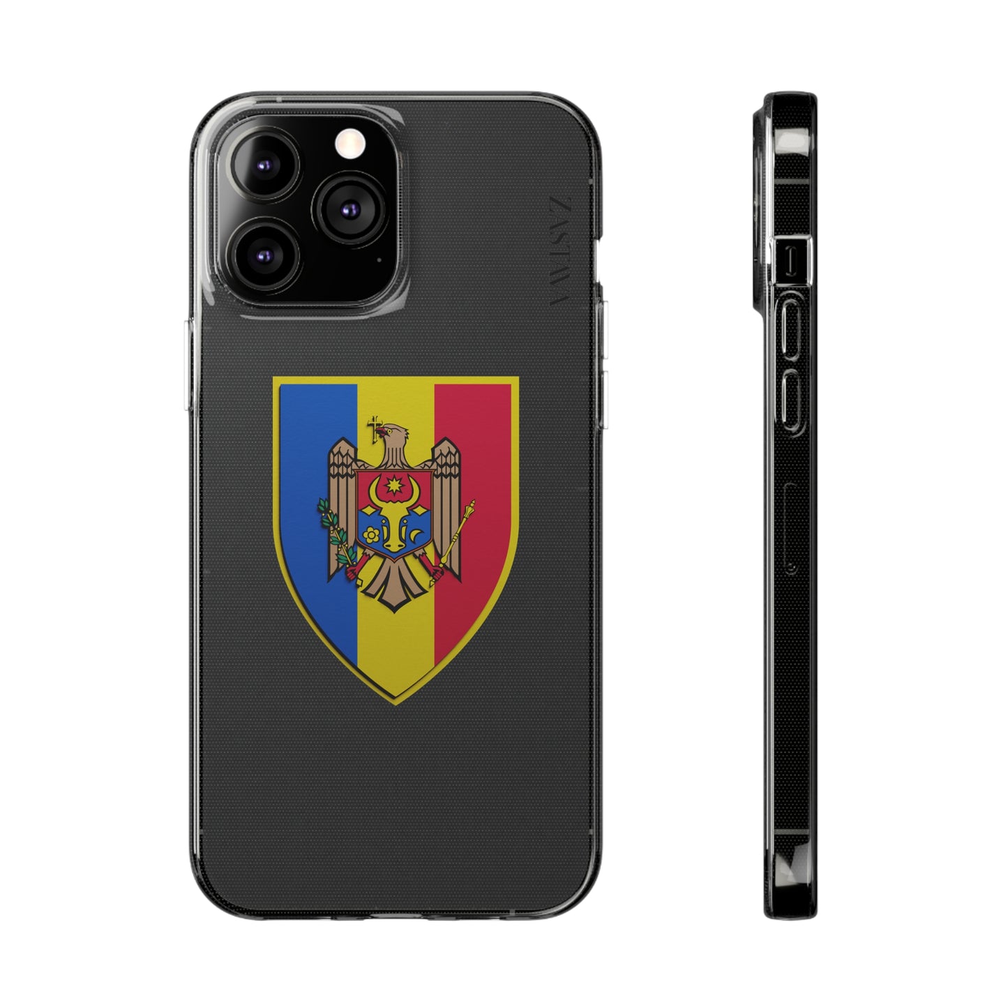 Moldova Case iPhone 13 Pro Max Shield Emblem