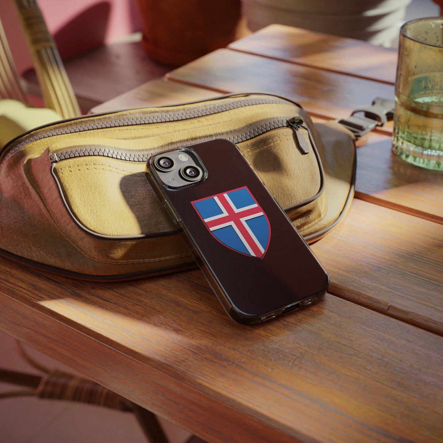 Iceland Case iPhone 13 Mini Shield Emblem