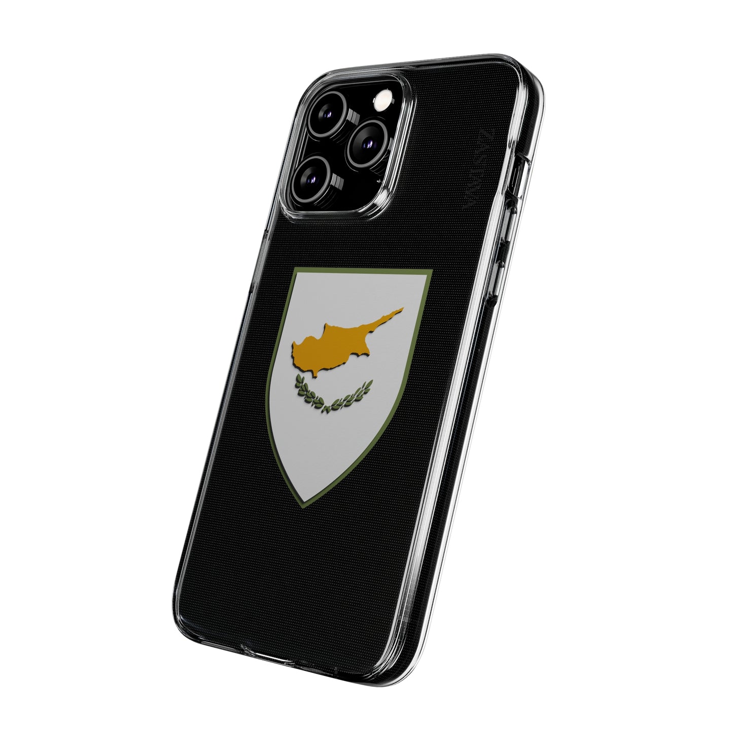 Cyprus Case iPhone 14 Pro Max Shield Emblem