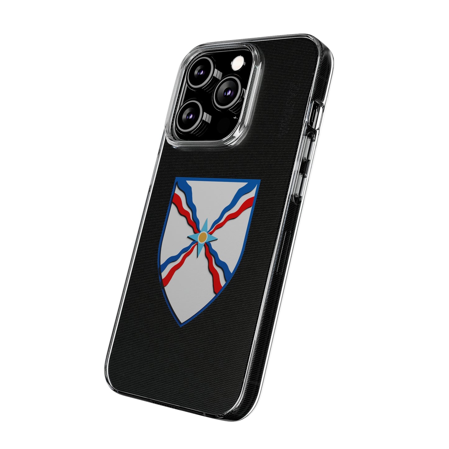 Assyria Case iPhone 14 Pro Shield Emblem