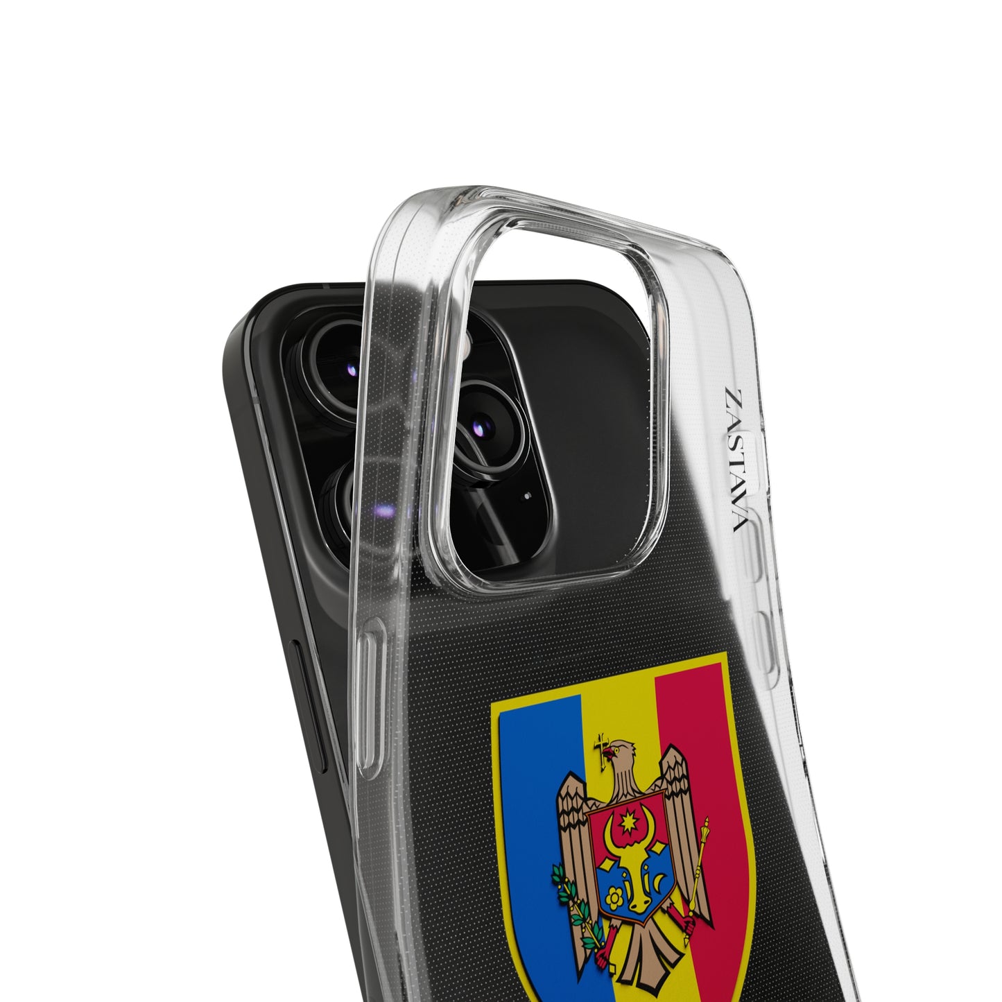 Moldova Case iPhone 14 Pro Shield Emblem