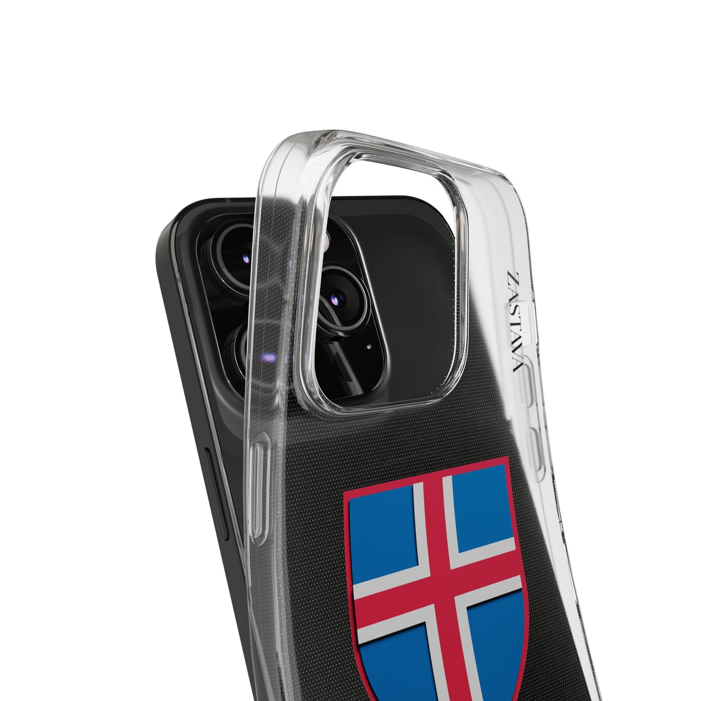 Iceland Case iPhone 14 Pro Shield Emblem