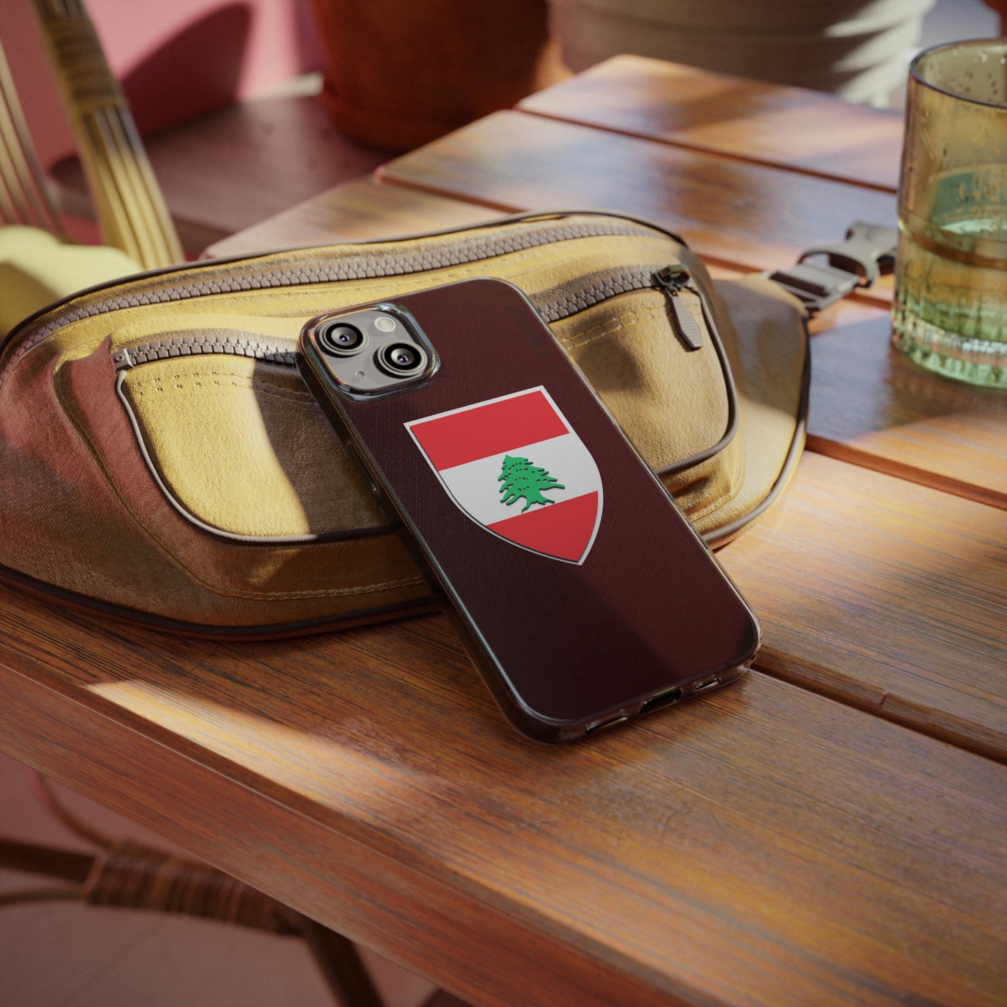 Lebanon Case iPhone 13 Shield Emblem