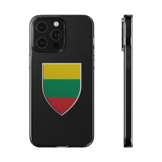 Lithuania Case iPhone 14 Pro Max Shield Emblem