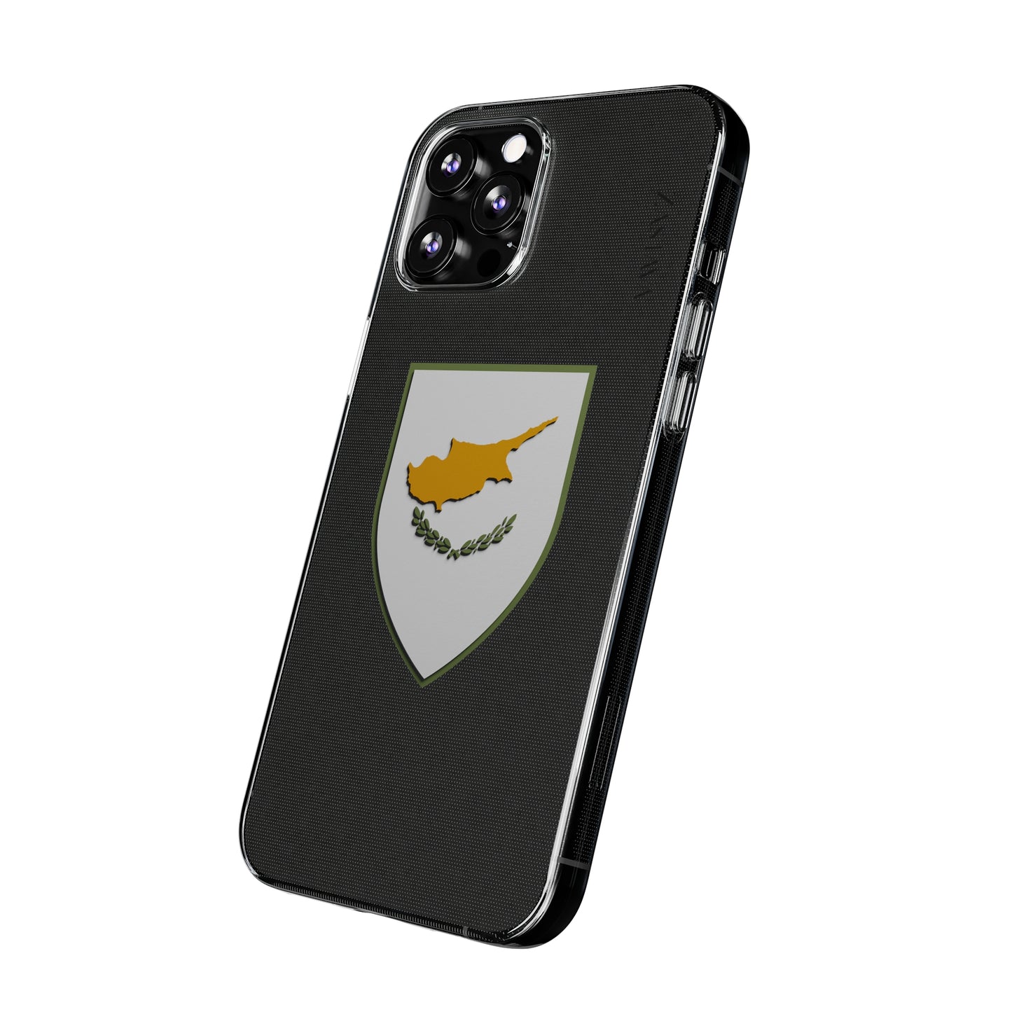 Cyprus Case iPhone 12 Pro Max Shield Emblem