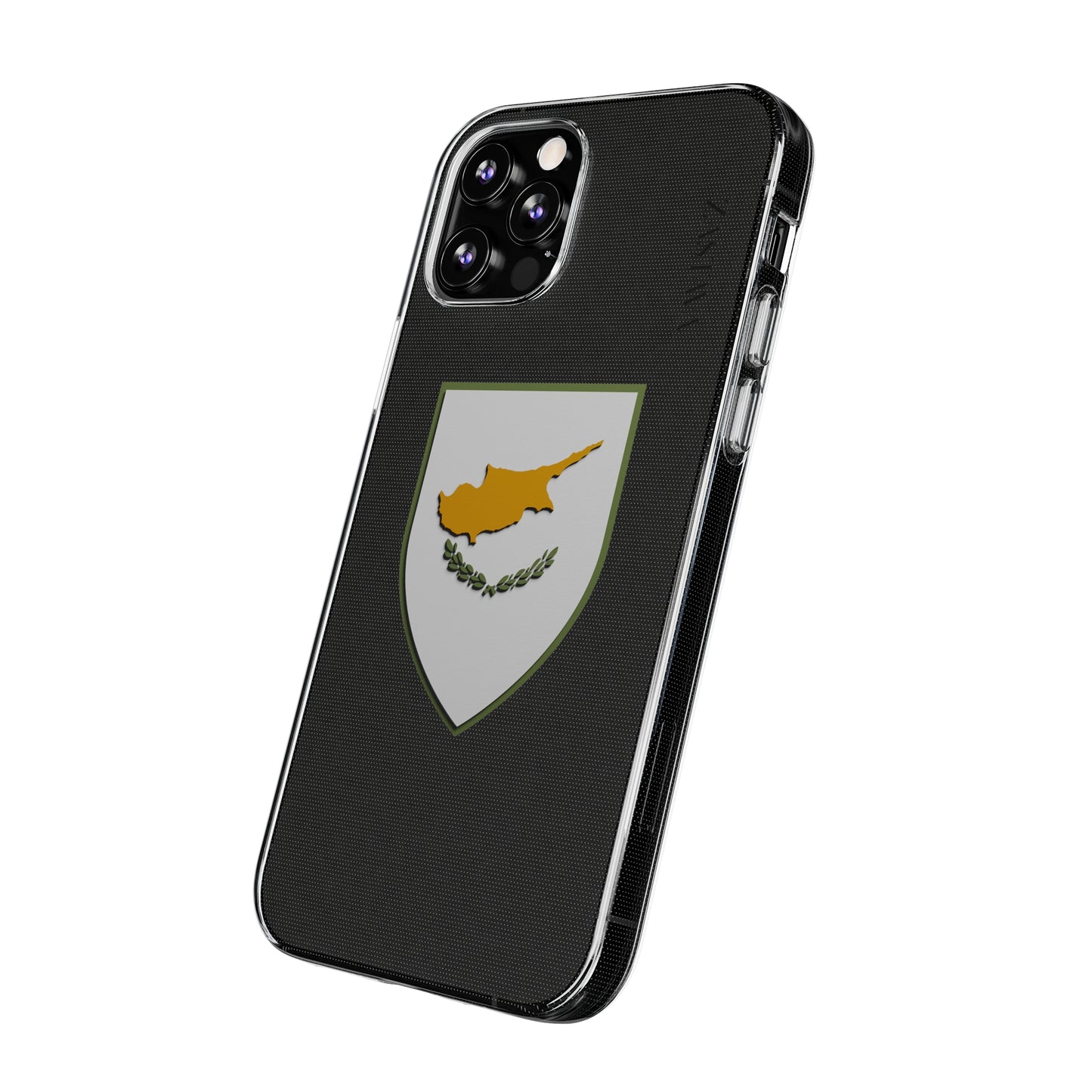 Cyprus Case iPhone 12/12 Pro Shield Emblem