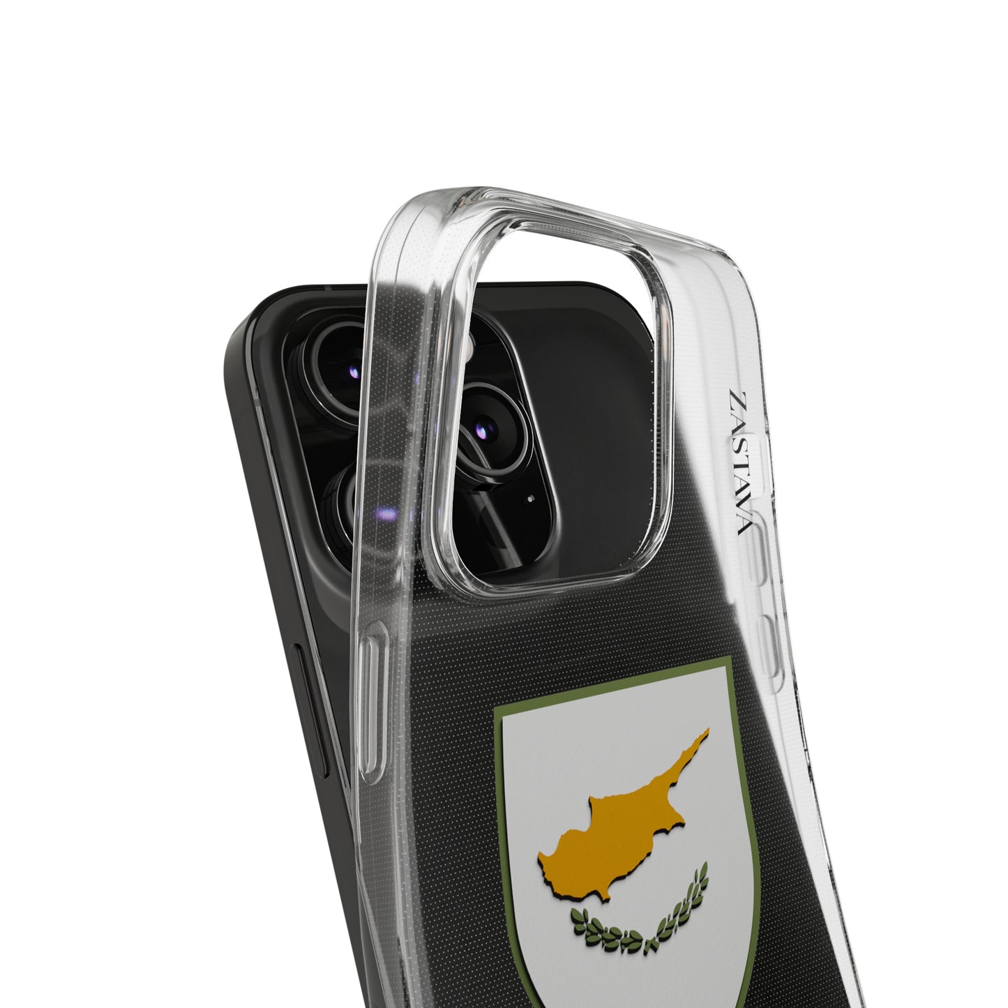 Cyprus Case iPhone 14 Pro Shield Emblem