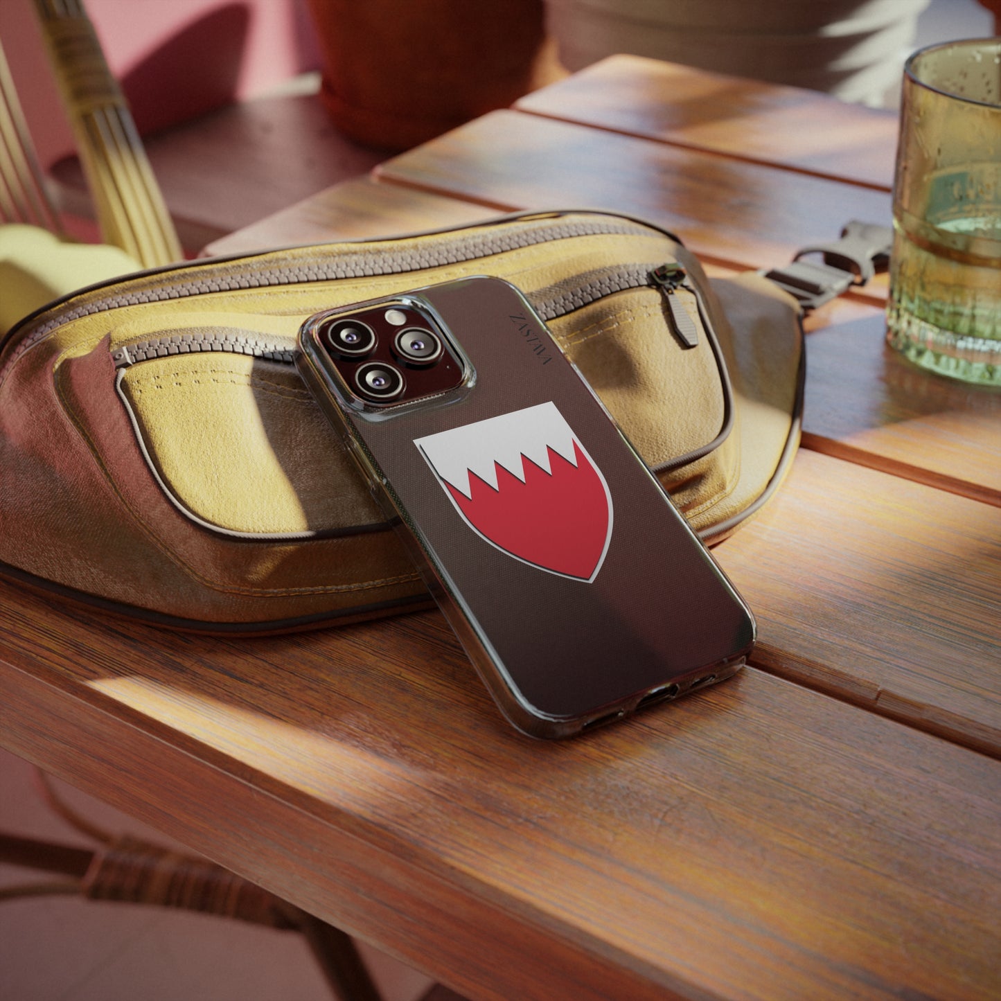 Bahrain Case iPhone 13 Pro Shield Emblem