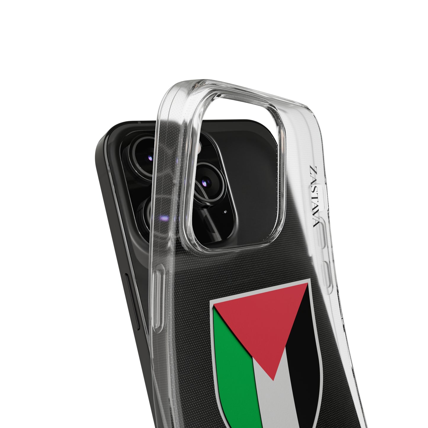 Palestine Case iPhone 14 Pro Shield Emblem