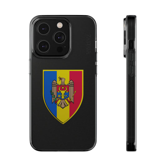 Moldova Case iPhone 14 Pro Shield Emblem