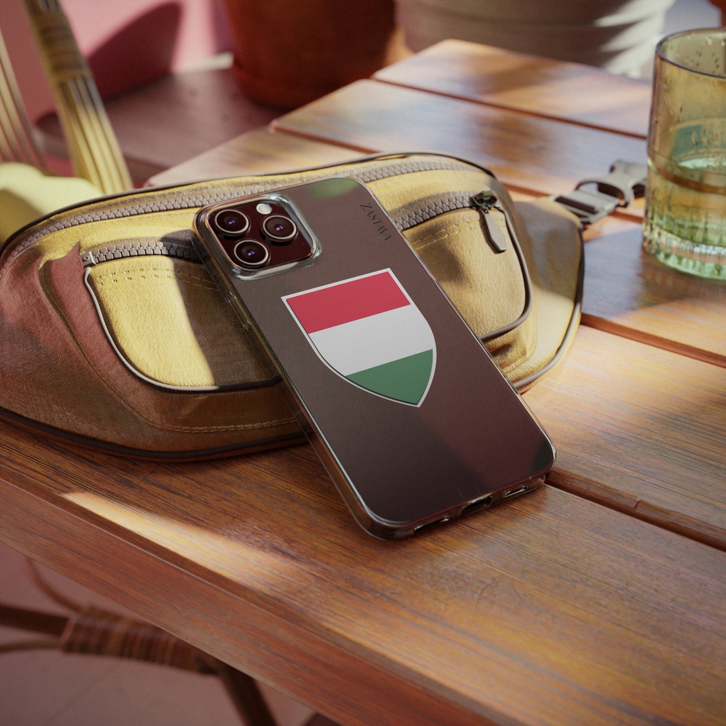 Hungary Case iPhone 13 Pro Max Shield Emblem