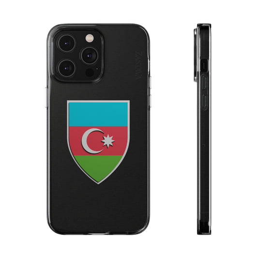 Azerbaijan Case iPhone 14 Pro Max Shield Emblem