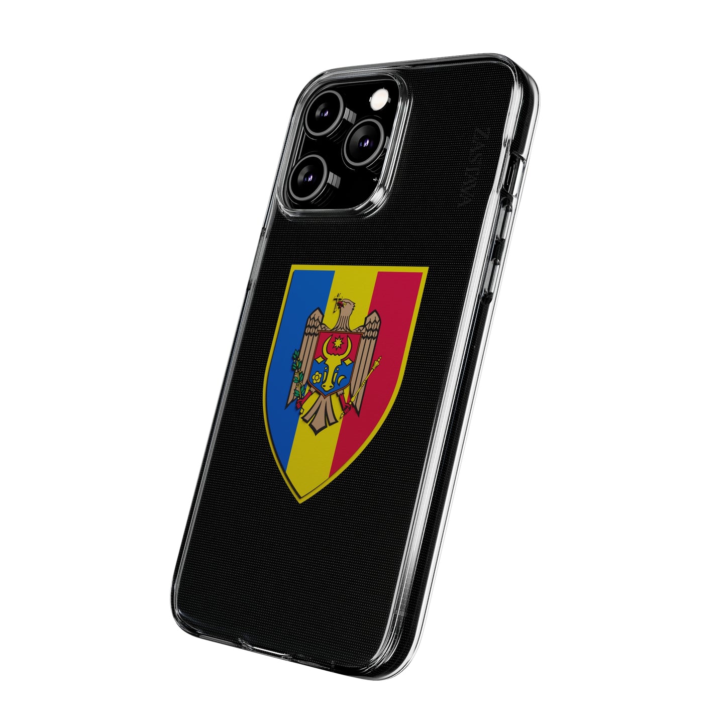 Moldova Case iPhone 14 Pro Max Shield Emblem