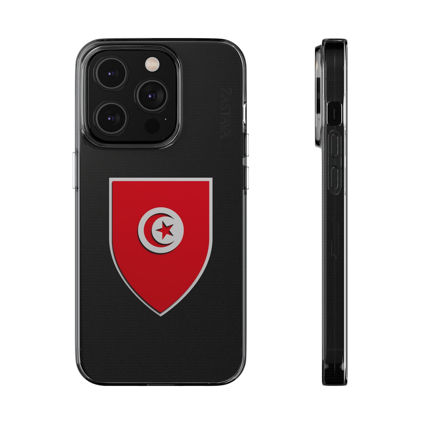 Tunisia Case iPhone 14 Pro Shield Emblem