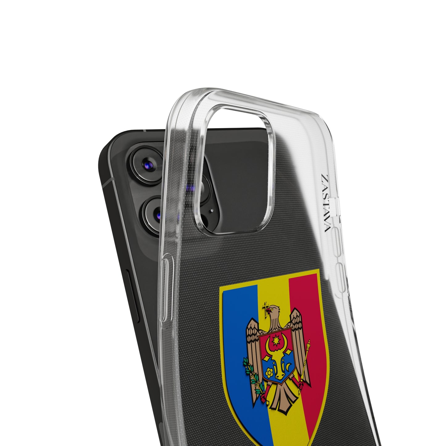 Moldova Case iPhone 12 Pro Max Shield Emblem