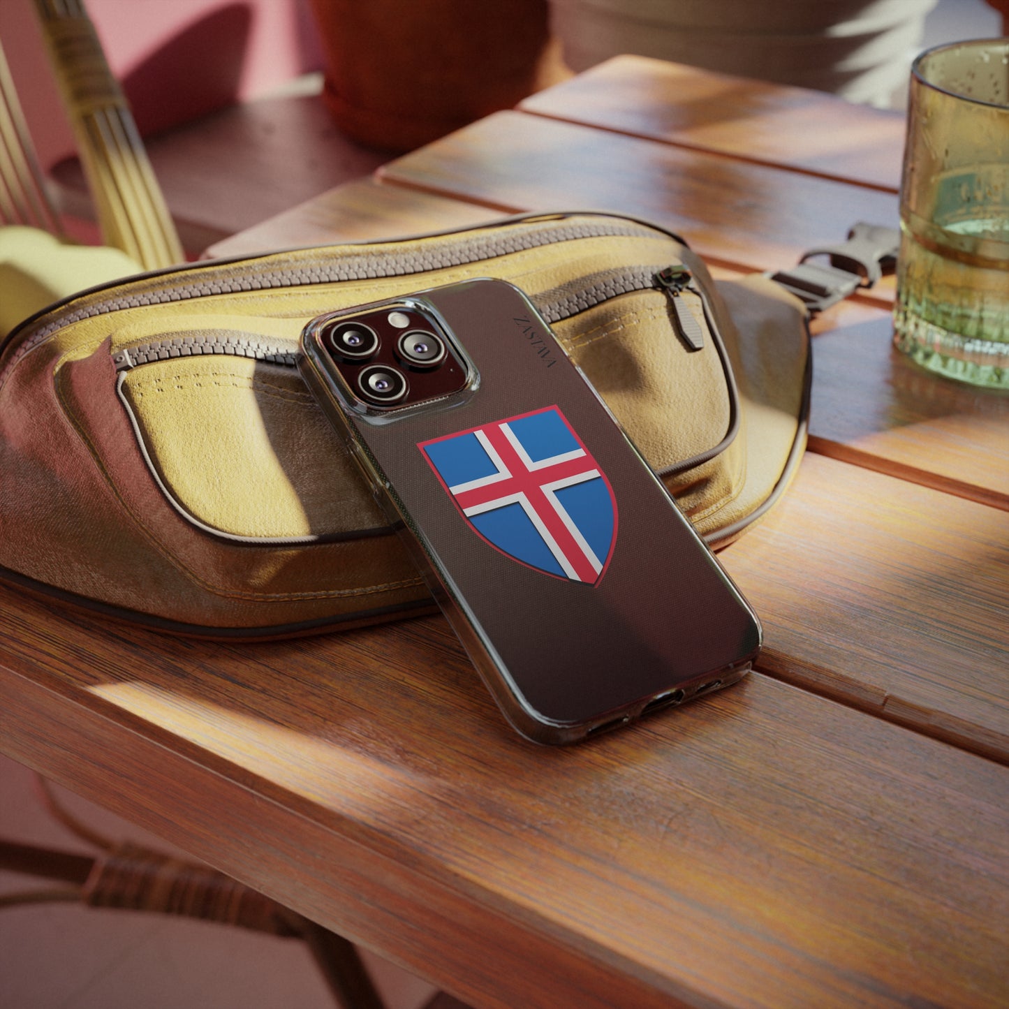 Iceland Case iPhone 13 Pro Shield Emblem