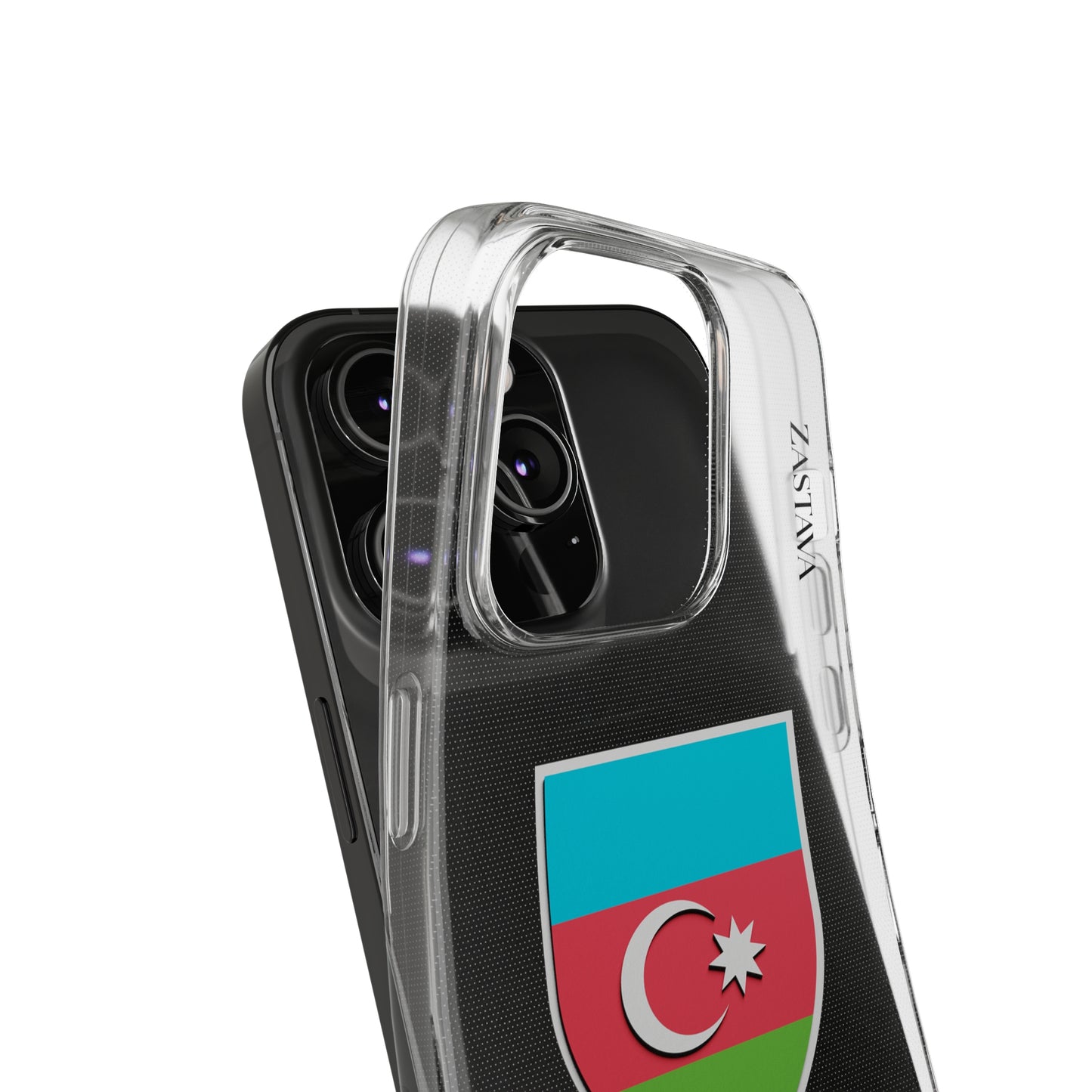 Azerbaijan Case iPhone 14 Pro Shield Emblem