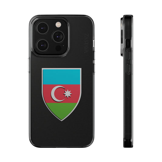 Azerbaijan Case iPhone 14 Pro Shield Emblem