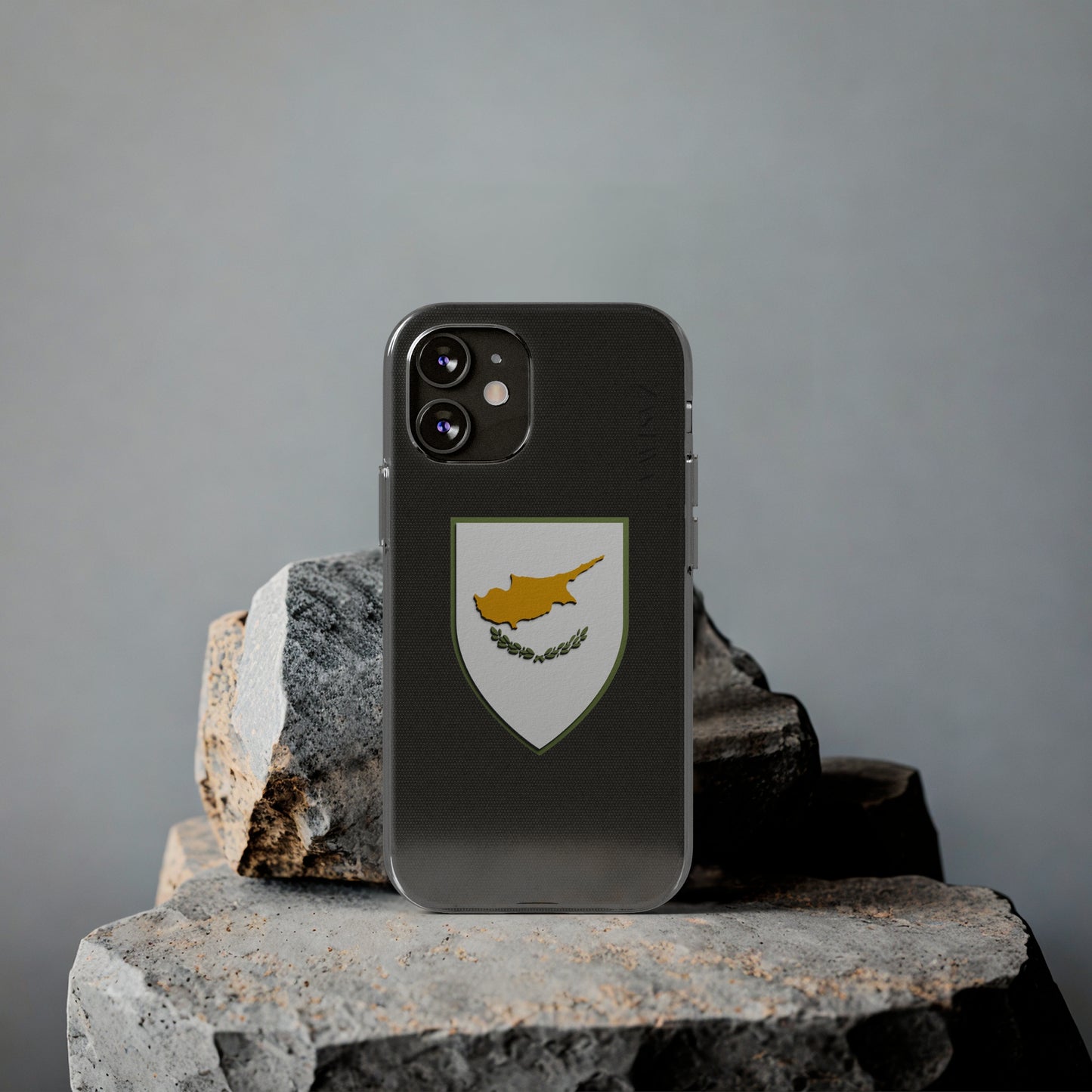 Cyprus Case iPhone 12 Mini Shield Emblem