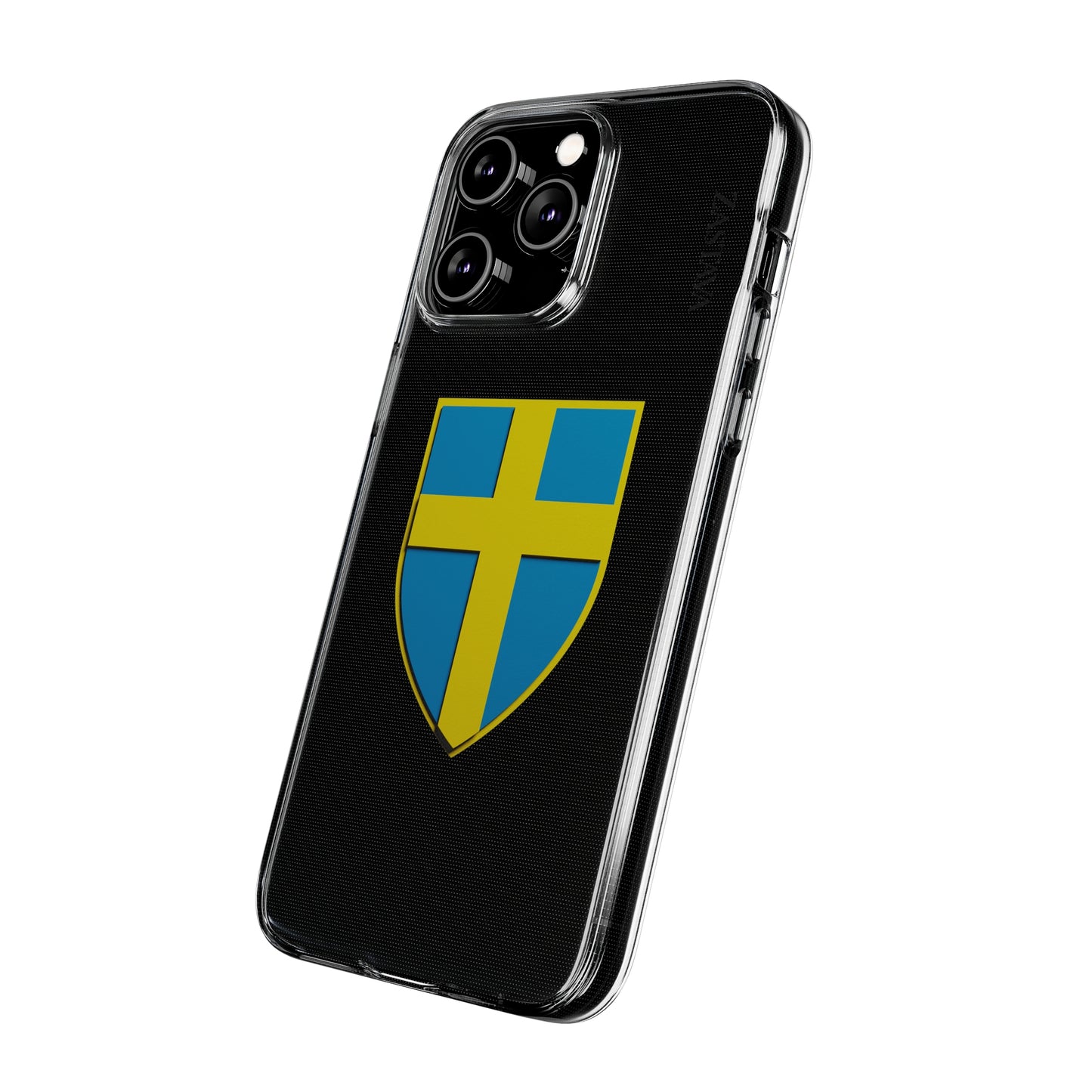 Sweden Case iPhone 14 Pro Max Shield Emblem