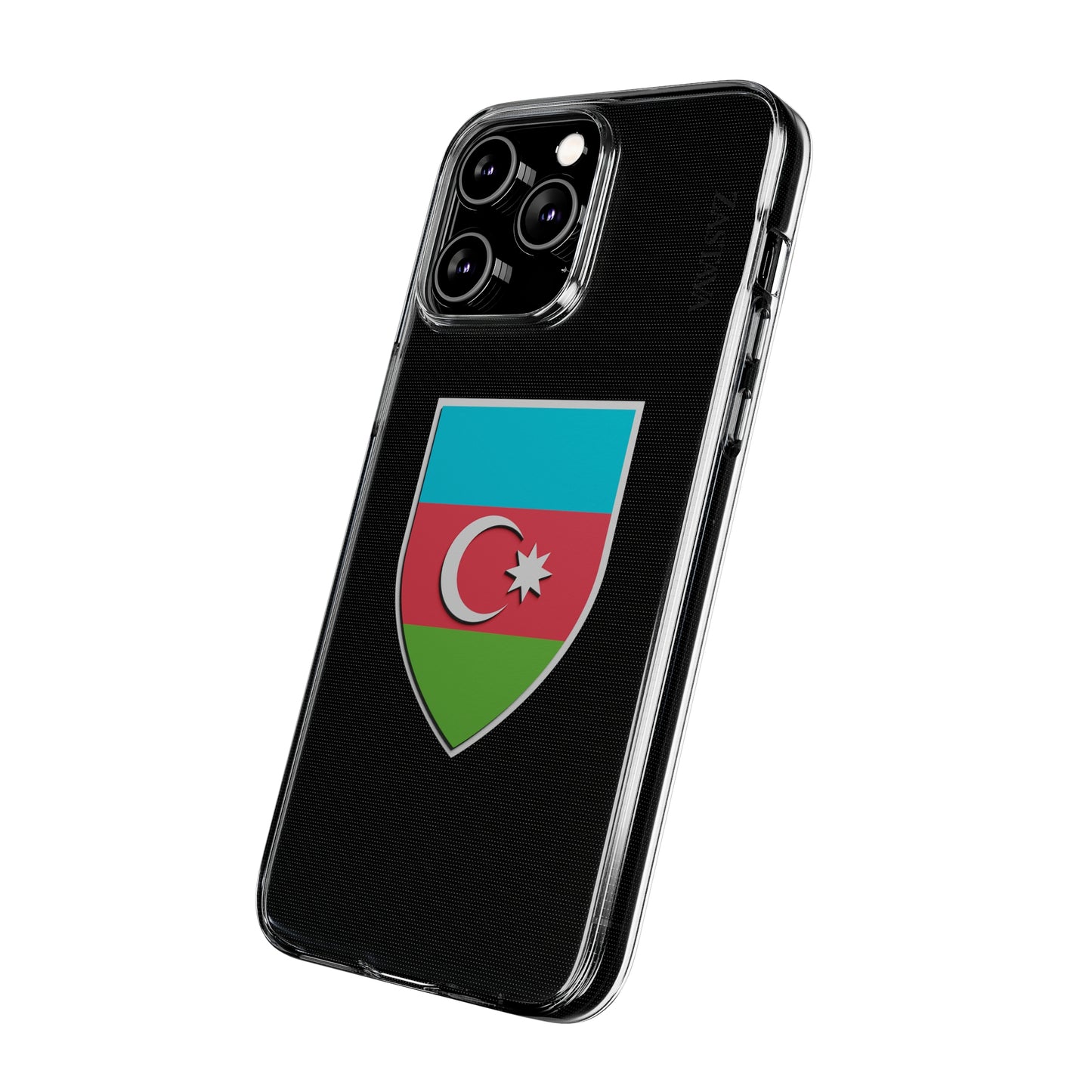 Azerbaijan Case iPhone 14 Pro Max Shield Emblem