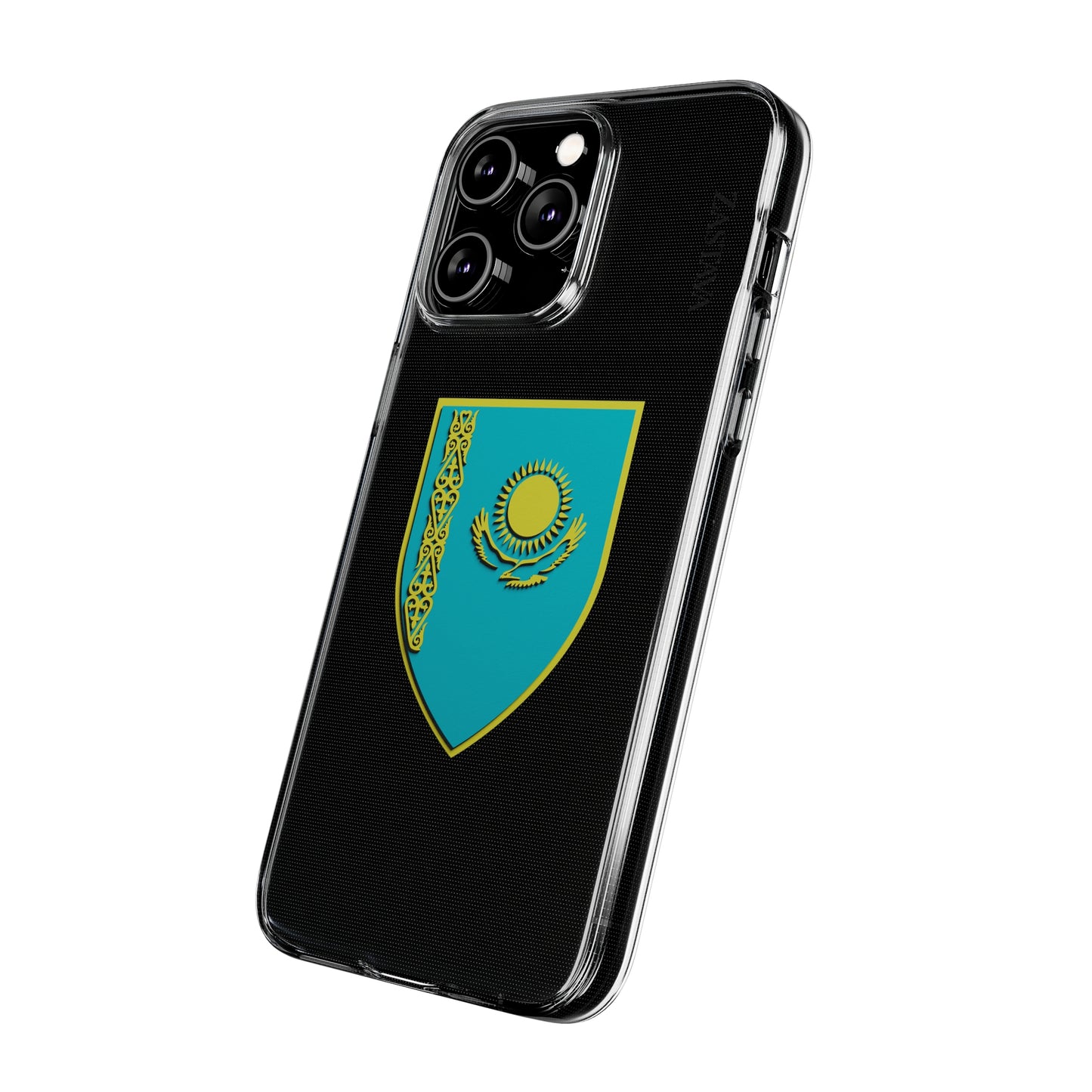 Kazakhstan Case iPhone 14 Pro Max Shield Emblem